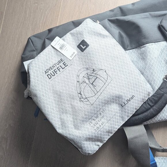 L.L. Bean Travel Duffle Bag Lg 70lb Waterproof - Picture 5 of 6